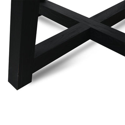 Carlson 130cm Grey Marble Round Dining Table with Glass Top