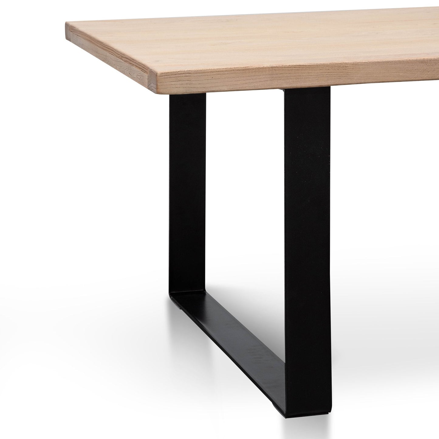 Dalton Reclaimed Wood 1.98m Dining Table - Rustic Natural