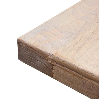 Dalton Reclaimed Wood 1.98m Dining Table - Rustic Natural