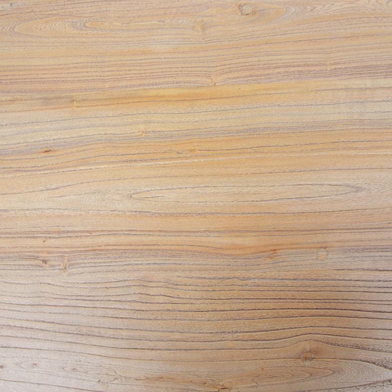 Dalton Reclaimed Elm Wood 1.7m Dining Table - Rustic Natural