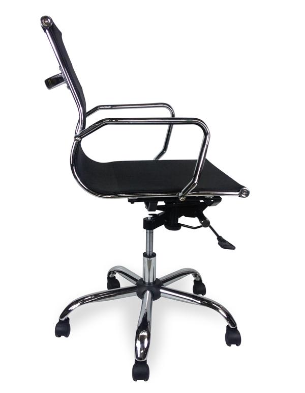Carter Low Back Office Chair - Black Mesh