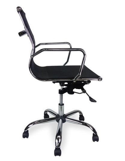 Carter Low Back Office Chair - Black Mesh