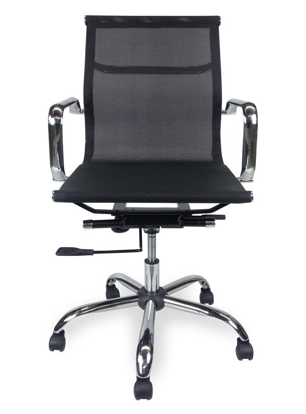 Carter Low Back Office Chair - Black Mesh