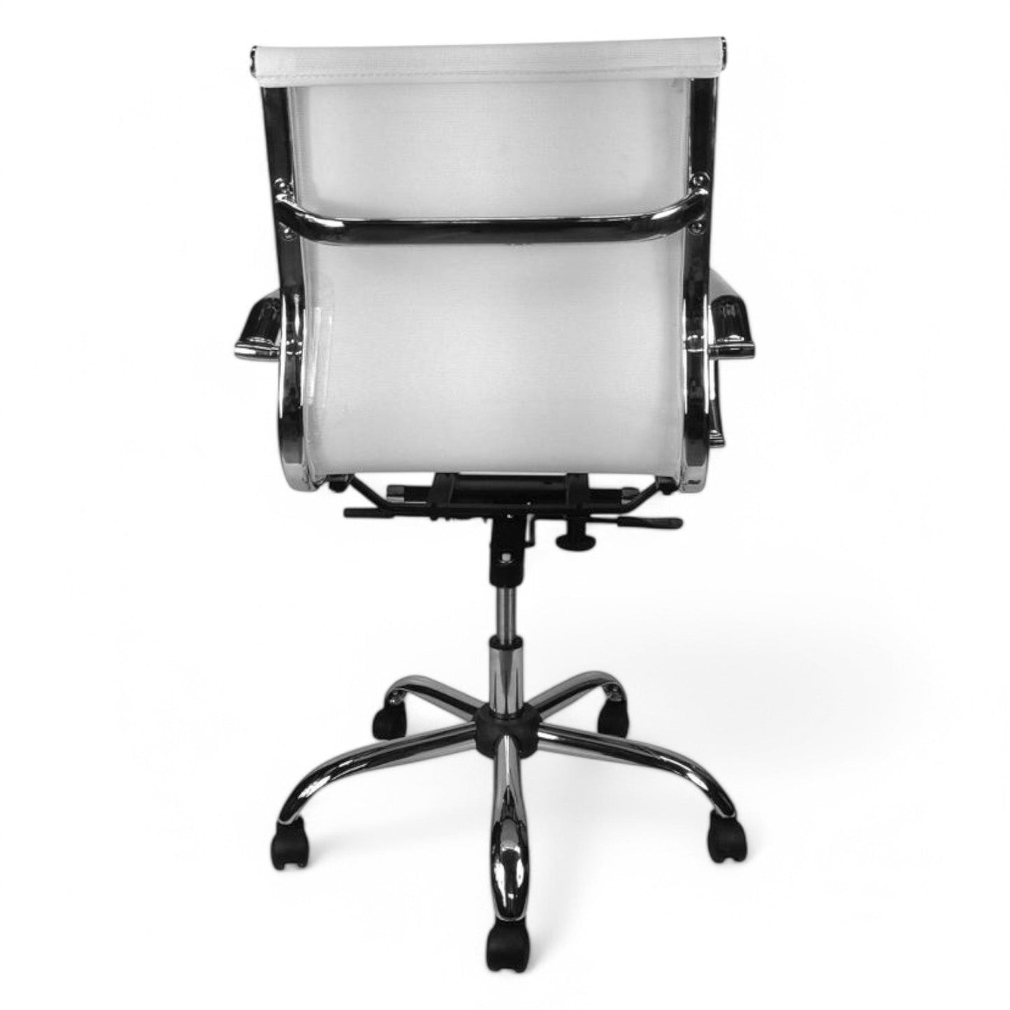 Carter Low Back Office Chair - White Mesh