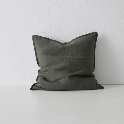 Como Linen Stonewashed Vintage Look Cushion