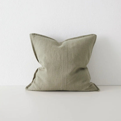Como Linen Stonewashed Vintage Look Cushion