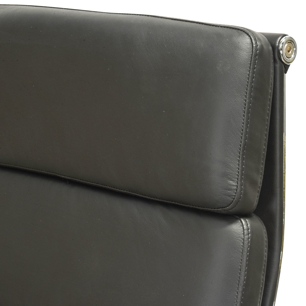 Ashton High Back Office Chair - Black Leather