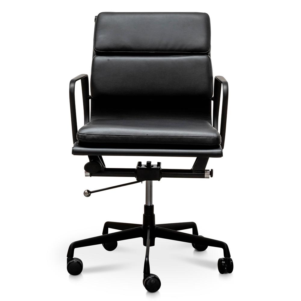 Ashton Low Back Office Chair - Full Black