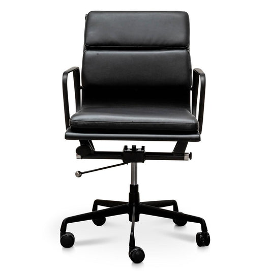 Ashton Low Back Office Chair - Full Black
