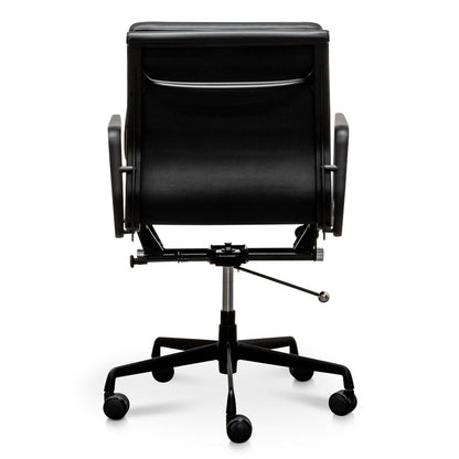 Ashton Low Back Office Chair - Full Black