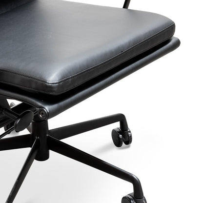 Ashton Low Back Office Chair - Full Black
