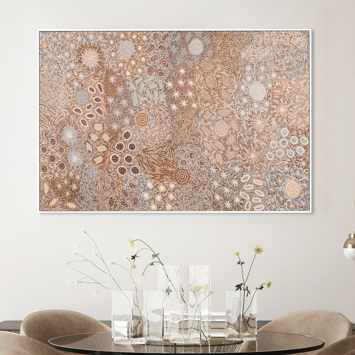 Body Painting Ceremony, Mocha Tones, By Azeza Possum