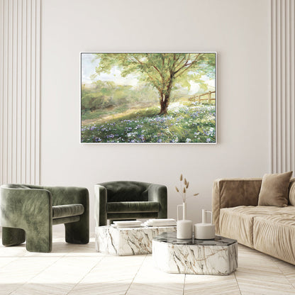 Bright Violet Field, By Danhui Nai