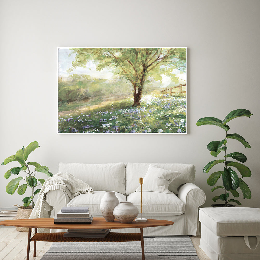 Bright Violet Field, By Danhui Nai