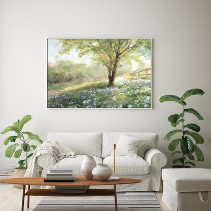 Bright Violet Field, By Danhui Nai