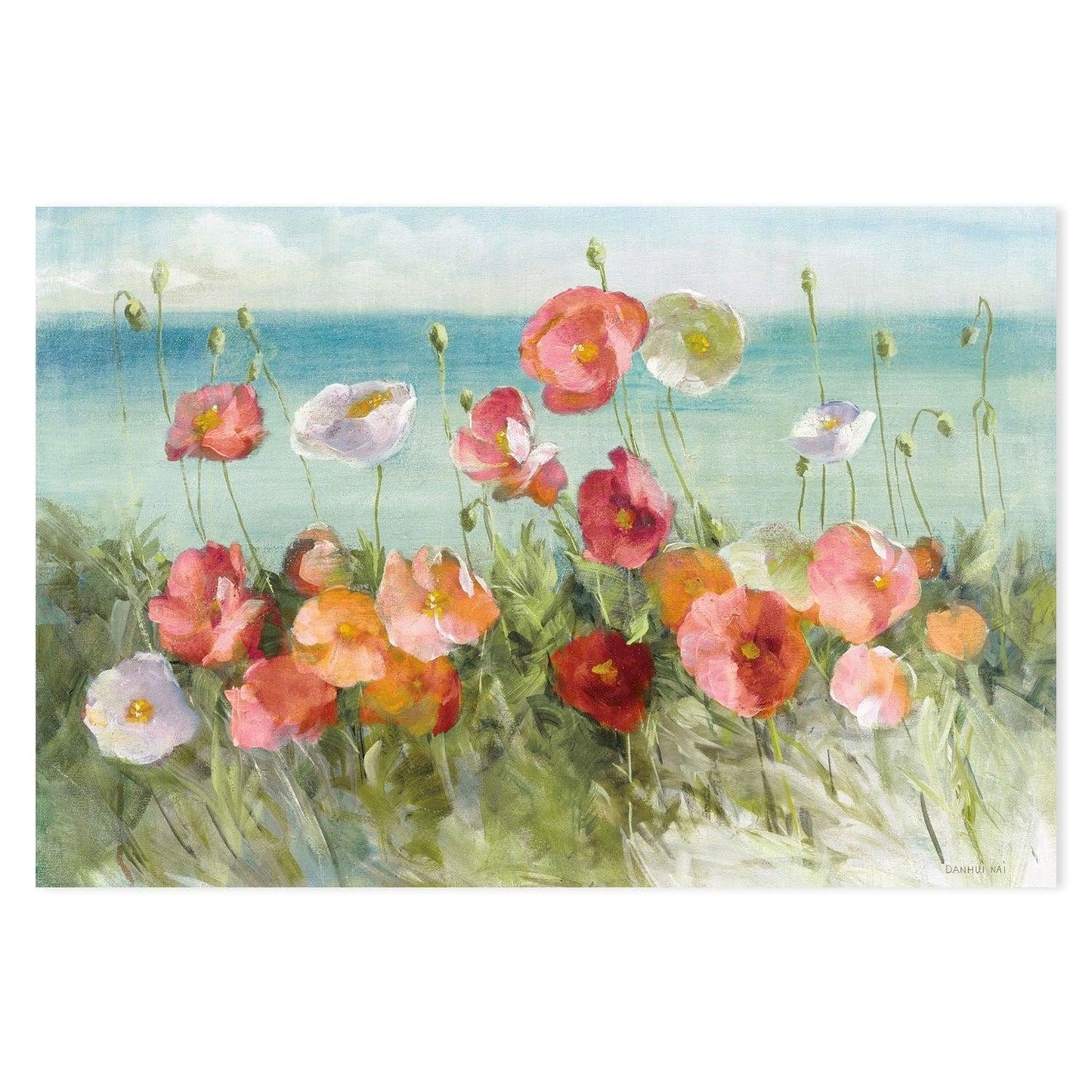 Coastal Poppies Light, By Danhui Nai