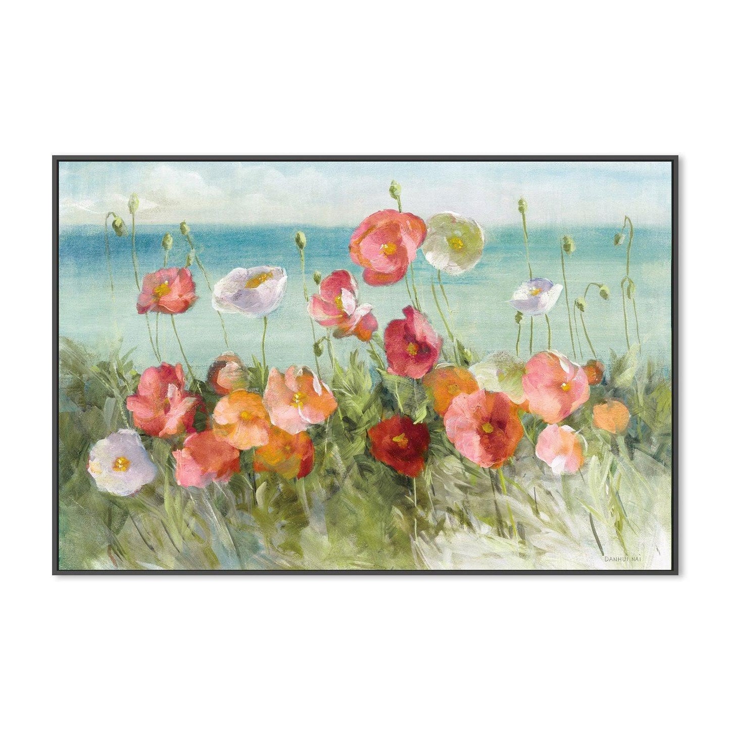 Coastal Poppies Light, By Danhui Nai