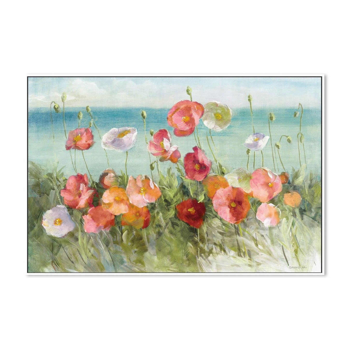 Coastal Poppies Light, By Danhui Nai