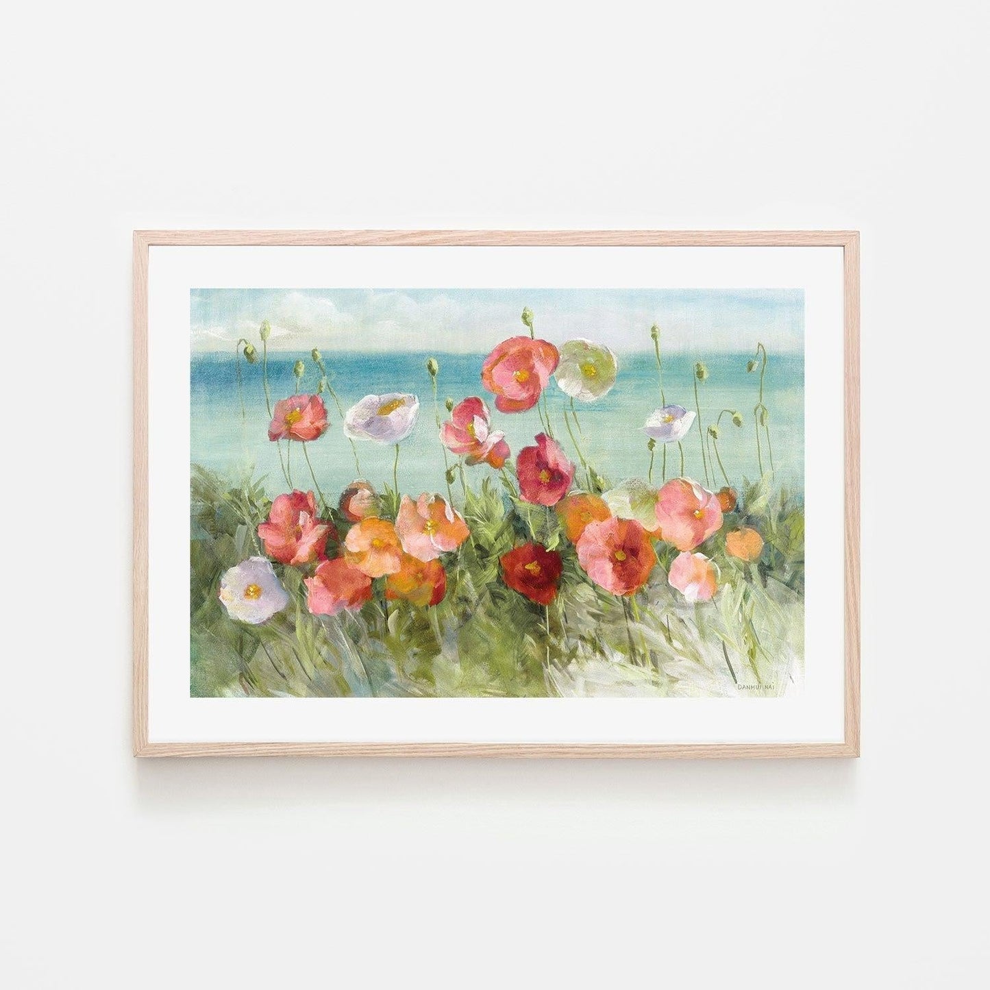 Coastal Poppies Light, By Danhui Nai